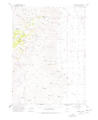 Duffer Peak 1965 topographic map thumbnail
