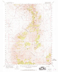 Dun Glen 1961 topographic map thumbnail