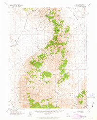 Dun Glen 1961 topographic map thumbnail