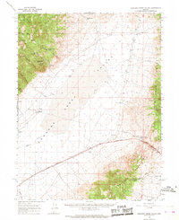 Edwards Creek Valley 1966 topographic map thumbnail