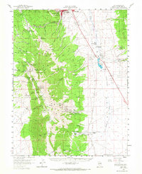 Ely 1958 topographic map preview