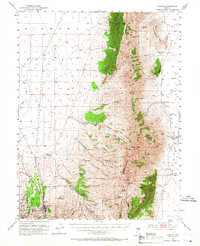 Eureka 1953 topographic map thumbnail