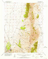 Eureka 1953 topographic map preview