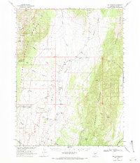 Fish Springs 1968 topographic map thumbnail