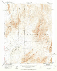 Frenchman Flat 1952 topographic map thumbnail