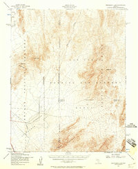 Frenchman Lake 1952 topographic map thumbnail