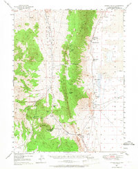 Garden Valley 1949 topographic map thumbnail