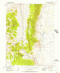 Garden Valley 1949 topographic map thumbnail