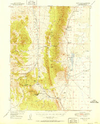 Garden Valley topographic map thumbnail