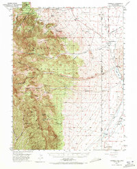 Garrison 1949 topographic map preview