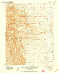 Garrison 1951 topographic map thumbnail