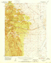 Garrison 1951 topographic map thumbnail