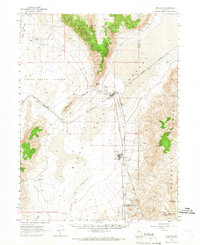 Gerlach 1964 topographic map thumbnail