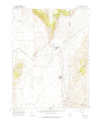Gerlach 1964 topographic map preview