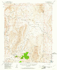 Gold Butte 1953 topographic map thumbnail