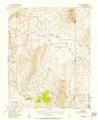 Gold Butte 1953 topographic map thumbnail