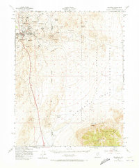 Goldfield 1952 topographic map thumbnail