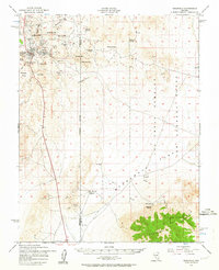 Goldfield 1952 topographic map thumbnail