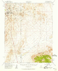 Goldfield 1952 topographic map preview