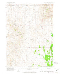 Gollaher Mountain 1961 topographic map thumbnail