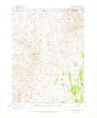 Gollaher Mountain 1961 topographic map thumbnail