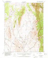 Green Springs 1951 topographic map thumbnail