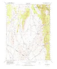 Green Springs 1951 topographic map thumbnail