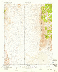 Groom Mine 1952 topographic map thumbnail