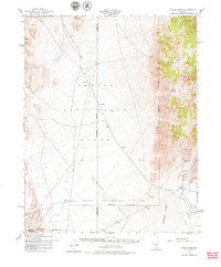 Groom Mine 1952 topographic map thumbnail