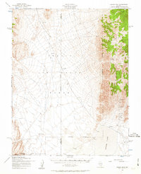 Groom Mine 1952 topographic map thumbnail