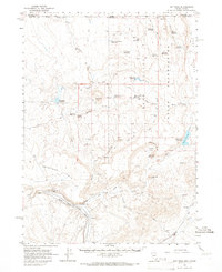 Hat Peak 1964 topographic map preview