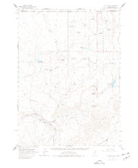 Hat Peak 1964 topographic map thumbnail
