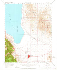Hawthorne 1955 topographic map thumbnail