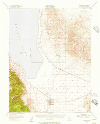 Hawthorne 1955 topographic map thumbnail