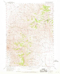 Hinkey Summit 1959 topographic map thumbnail