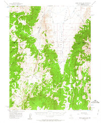 Horse Heaven Mtn topographic map thumbnail