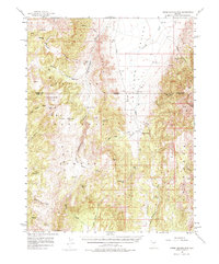 Horse Heaven Mtn 1956 topographic map thumbnail