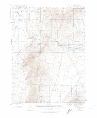Hot Springs topographic map thumbnail
