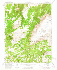 Huntoon Valley 1958 topographic map thumbnail
