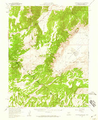 Huntoon Valley 1958 topographic map thumbnail