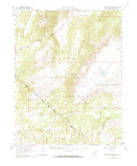 Huntoon Valley 1958 topographic map thumbnail