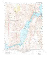 Iceberg Canyon 1953 topographic map thumbnail