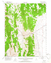 Illipah 1951 topographic map thumbnail