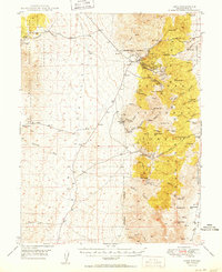 Ione 1950 topographic map thumbnail