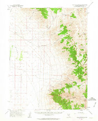 Kyle Hot Springs 1961 topographic map thumbnail