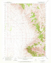 Kyle Hot Springs 1961 topographic map thumbnail