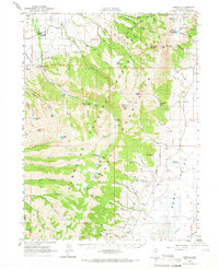 Lamoille 1962 topographic map thumbnail