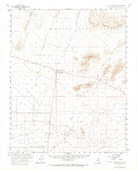 Lathrop Wells 1961 topographic map thumbnail