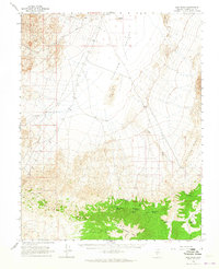 Lida Wash 1963 topographic map thumbnail