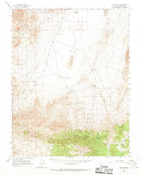 Lida Wash 1963 topographic map thumbnail